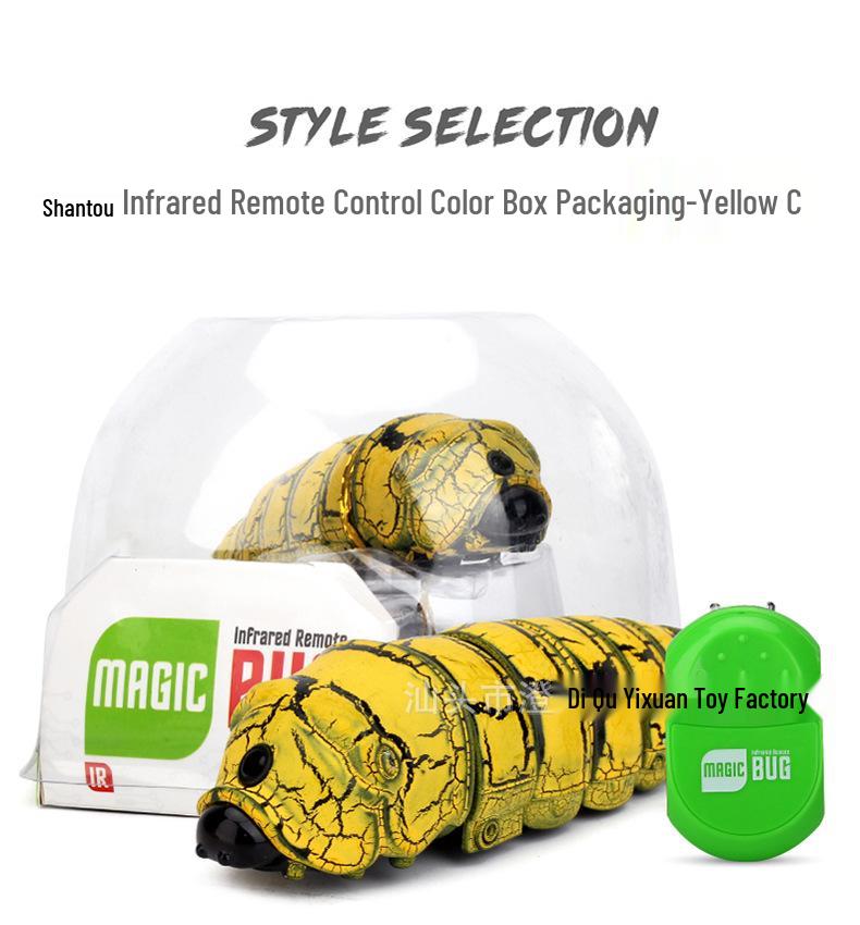 Remote Control Infrared Caterpillar Prank Toy