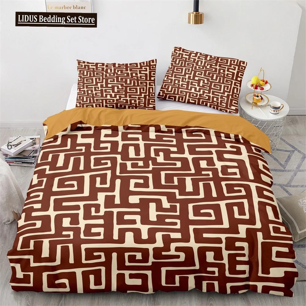 

Комплект пододеяльника Tribal Узор Secret Tribe в богемном стиле Декоративный полиэстеровый комплект постельного белья с наволочкой Размер кинг-сайз, квин-сайз 70x133cm 2pcs