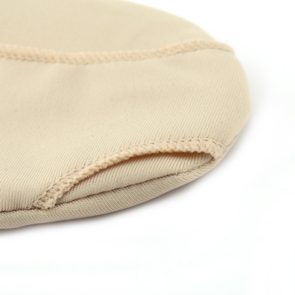 1 Pair Fabric Ball of Foot Gel Pads Cushion Metatarsal Forefoot Support Insoles