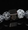 Eightvolume Ev Crack Bead Bracelet(Black)