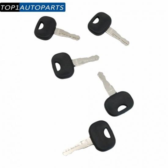 NEW Set of 5 ignition keys FOR Holland Challenger Pel-Job Schaeff Mannitou