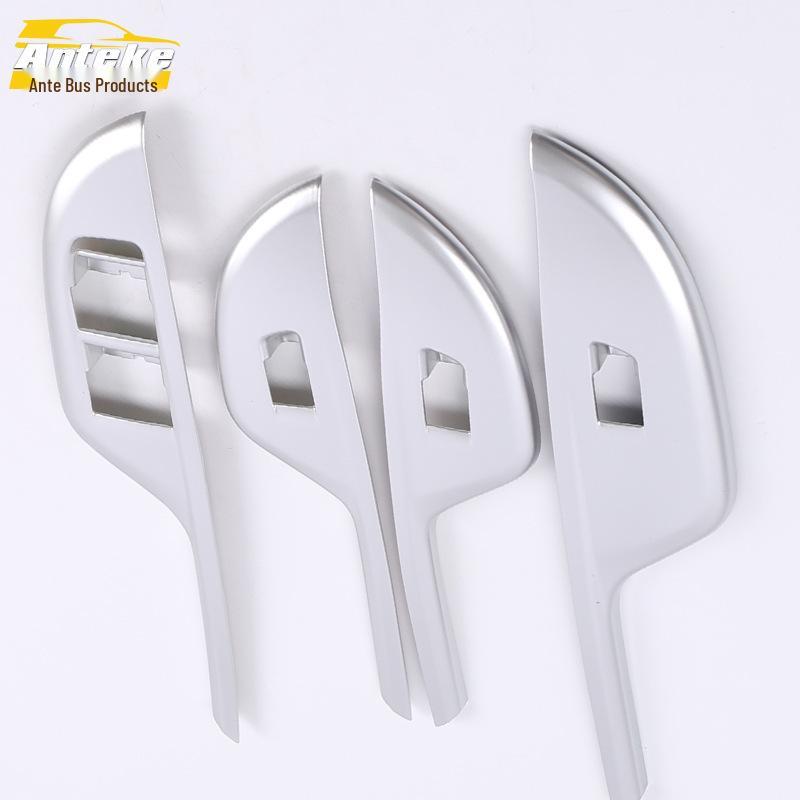 Dekorativer Rahmen für 15 Excelle Autofensterschalter - Stilvolle Armlehnenpaneelaufkleber