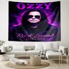 Ozzy Memorial Tapestry, Unique Design Tapestry, Wall Decor for Bedroom,Livingroom, Playroom,Heartwarming Fan Holiday Gifts