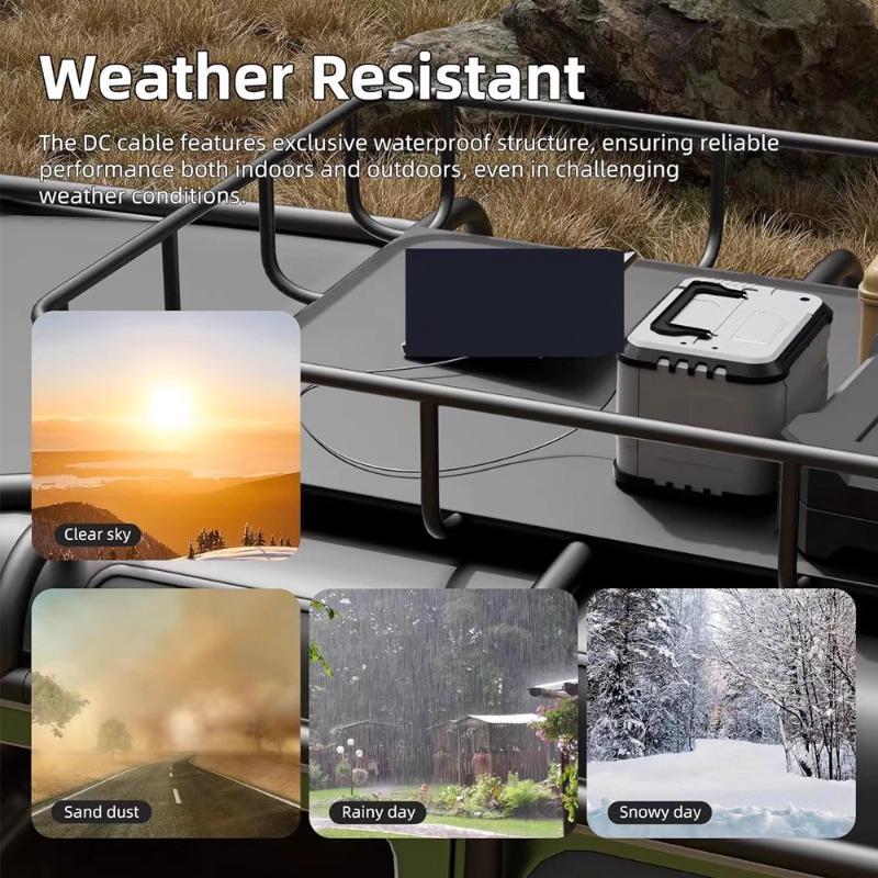 1Pc USB C Male To DC Female Power Cable PD100w Type-C Power Adapter Converter Plug for Starlink Mini DC5.5X2.1 Charging Cable