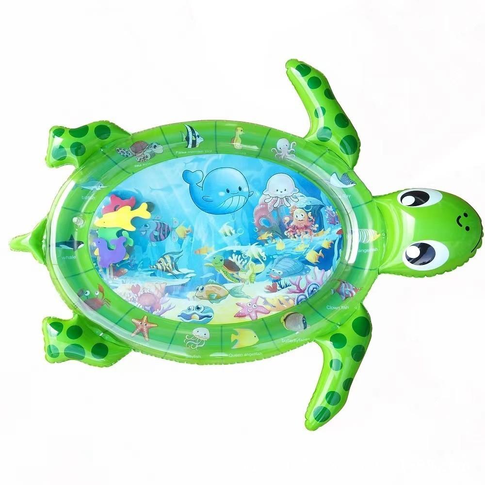 Colorful Inflatable Water Play Mat For Babies Pvc Material Variety Of Designs