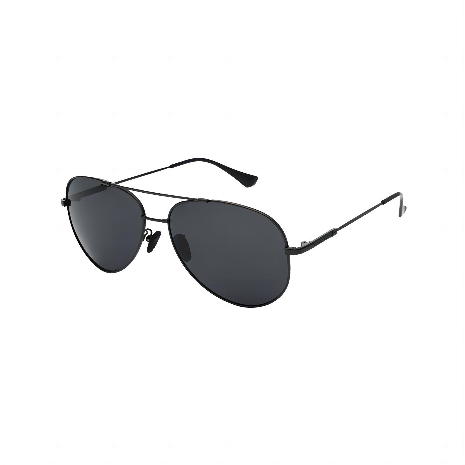 

Pilot polarized sunglasses, men s and women s UV-proof sunglasses, trendy new retro toad glasses, one piece is sent on behalf of others. чёрный