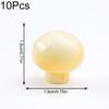 10pcs Mini Ornaments DIY Resin Mushroom Ornaments Cute Simulation Mushroom Black Fungus 11 Styles