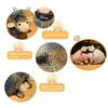 Sheep Plush Toy Ultra Soft Decorative Fluffy Kawaii Lamb Baby Accompany Sofa Toy for Birthday Gift