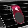 Metal Magnetic Car Phone Holder Auto Logos For Volkswagen Jetta Golf Passat Polo Tiguan Arteon Touareg Taigo Caddy Magotan T-ROC