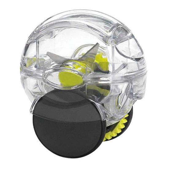 Tritatutto Aglio a Rullo Facile da Pulire Manuale Schiaccia Aglio Rullo Tritatutto Frullatore Taglio Affettatura Strumento Gadget da Cucina