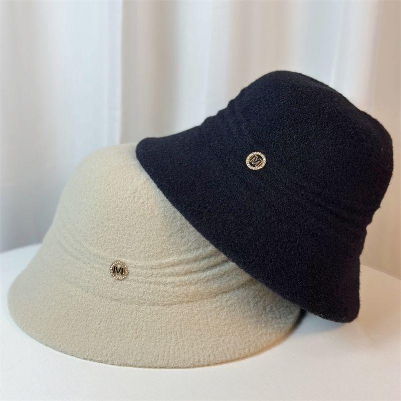 Chapeau Automne et Hiver Chaud Tricot Chapeau de Pêcheur, Chapeau Bob et Bassin Polyvalent et Tendance