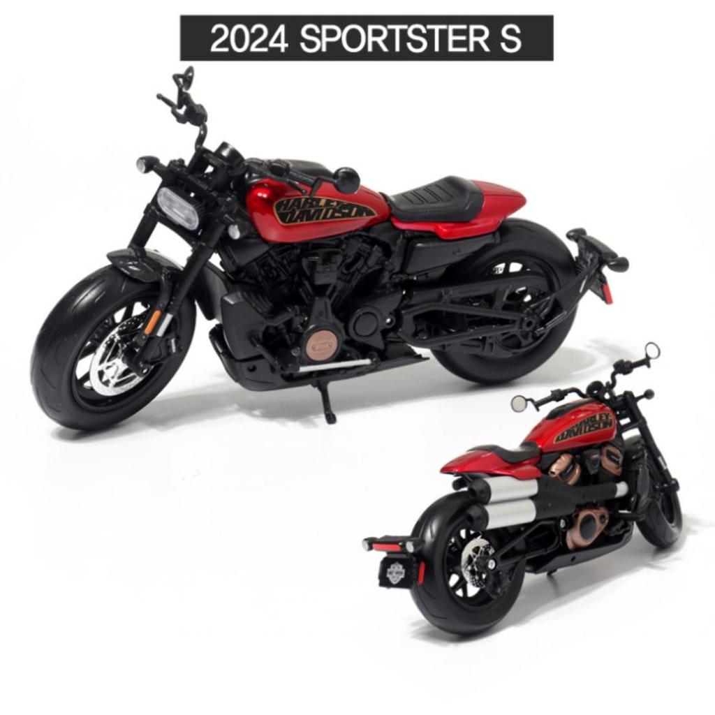 [Maisto] 1:12 Scale Harley-Davidson 2013 FLHRC Road King Classic / 2015 Street Glide Special Diecast Motorcycle Model