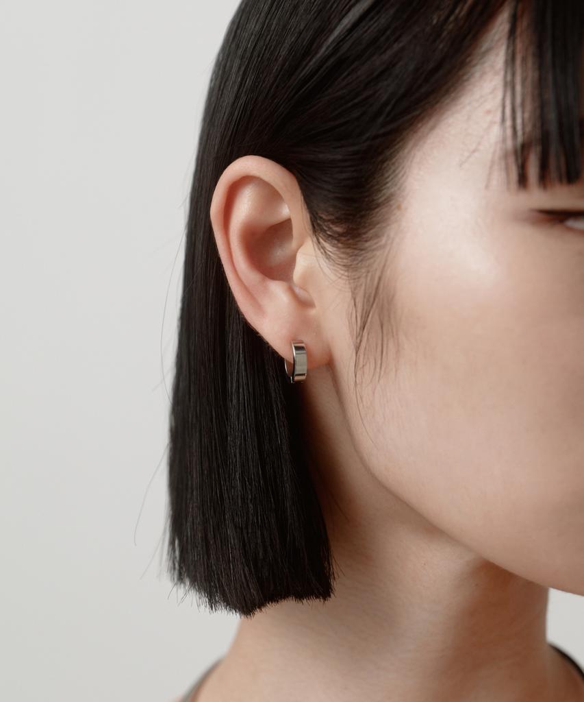 Novice Tokyo Hoop Earrings [Unisex] Hoop EarringStainless / Silver
