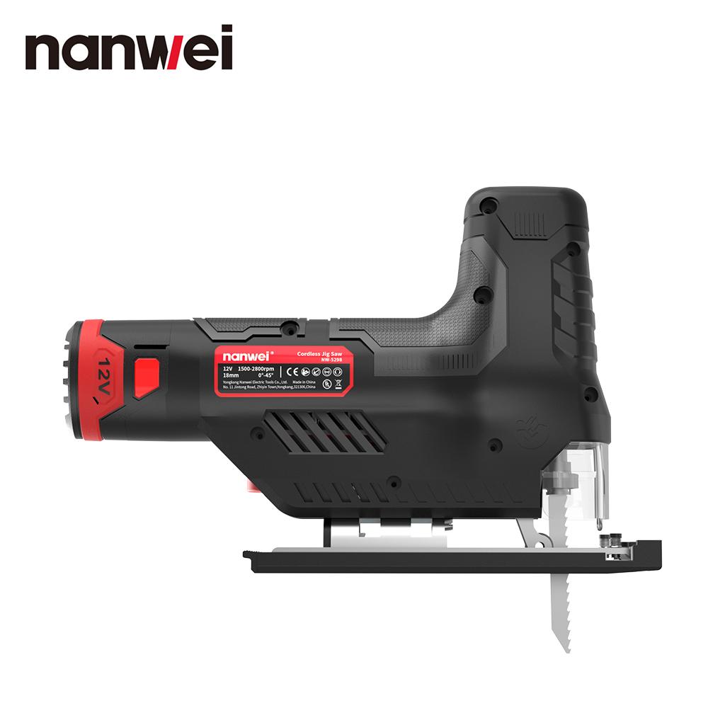 NANWEI 12 V /Jig Saw /Mini /6-speed setting /1500-2800 rpm /Charging interface Tpye-C