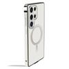 For Samsung Galaxy S25 Ultra Case Metal TPU Frame PC Back Phone Cover Compatible with MagSafe