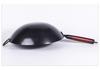Nitrided Iron Non-Stick Rust-Proof Wok - Forged, No Coating, Round Bottom.