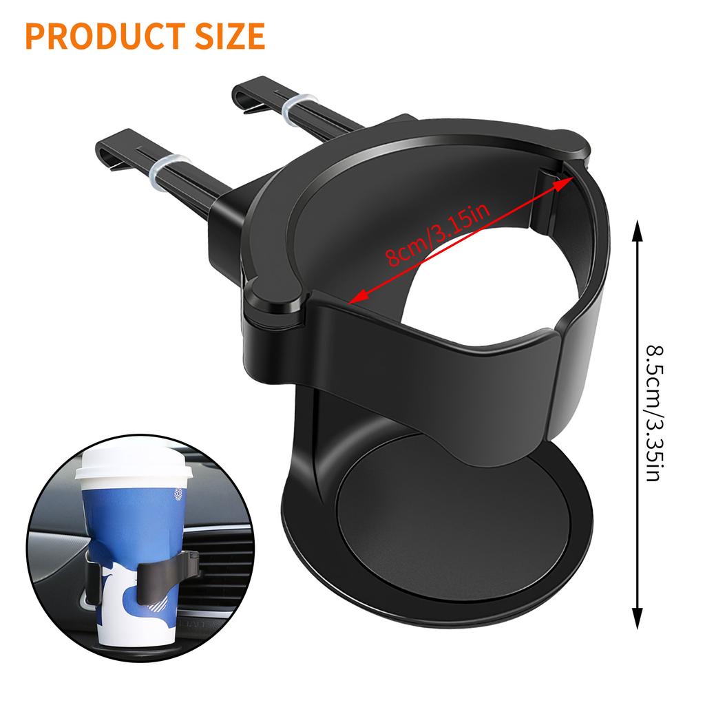 Car Air Vent Drink Cup Bottle Holder AUTO Car Truck Water Bottle Holders Stands Car Cup Rack For Car Water Bottle Ashtray