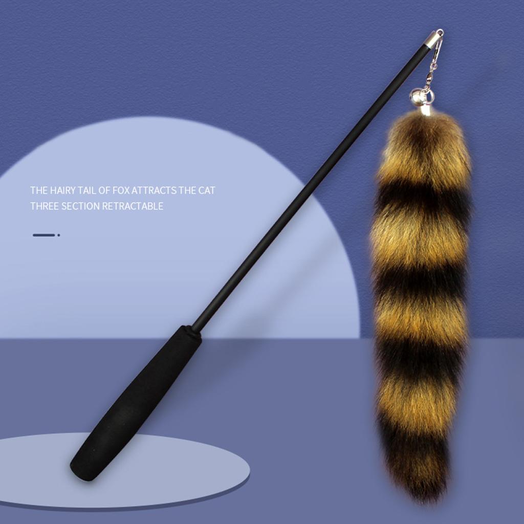Interactive Cat Feather Toys Cat Wand Toy Feathers Teaser for Indoor Cats Kitten Playing Chasing Exercise