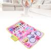 2 in 1 Baby Piano and   Mat 13 Keys 5 Music Instruments Sounds Interactive Game Baby Musical Mat for Toddler