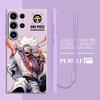 One Piece Cartoon Cute Phone Cover Case for Samsung Galaxy S25 S25Edge S21 Plus S22 S20 FE Note 20 10 Ultra S24 Ultra S23