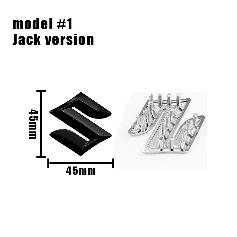 

S Logo Car Steering Wheel Center Emblem Badge Sticker For Suzuki Tianyu SX4 Shangyue Ruiqi Alto Swift Baleno Interior Accessorie
