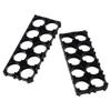 HHO-40Pcs 18650 Lithium Cell Spacer 2X5 Cell Spacer 18650 Lithium Battery Plastic Holder Bracket For DIY Battery Pack