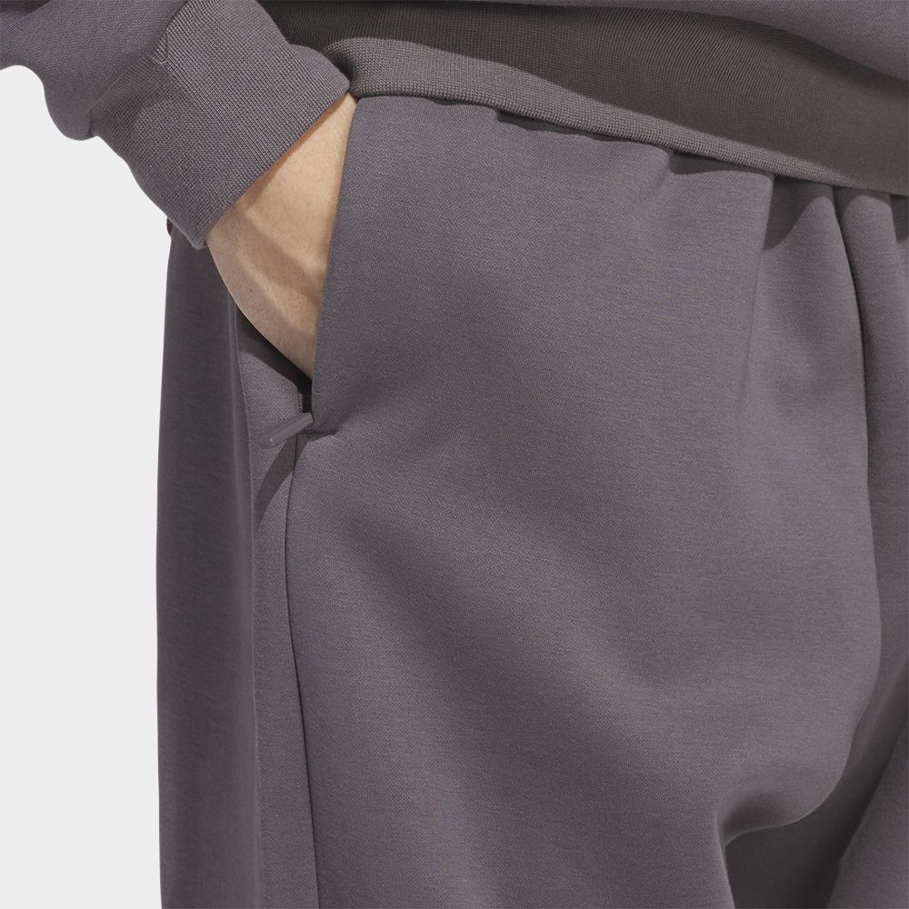 adidas SS25 ADI BB FL Soft Versatile Comfortable Casual Pants Unisex Pants Gray JL6872