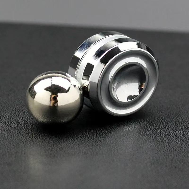 Artificial Satellite Magnetic Gyroscope Stress Relief Toy Finger Spinner Hand Spinner Stress Reliever Toy for Adult Gift