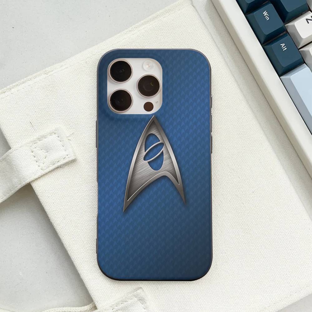 Star T-Trek Movie Logo Phone Case For IPhone 17 16 15 14 13 12 11 ProMax Plus Ripple Cover Shockproof