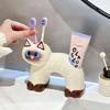Multifunctional Cat Toothbrush Holder Countertop Design Bathroom Counter Organizer  for Pet Lovers