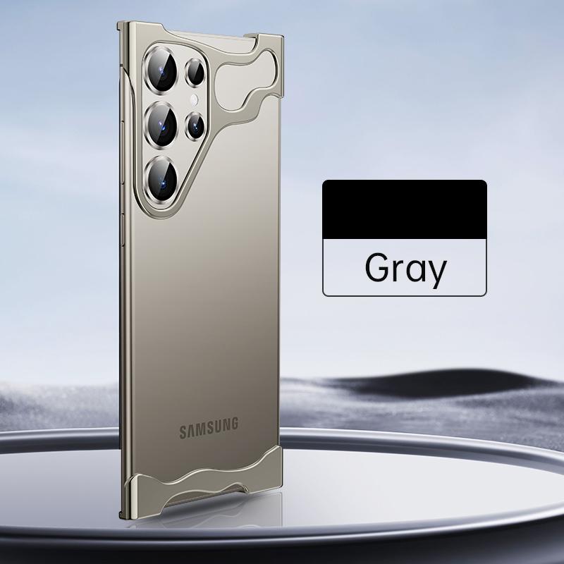 Voor Samsung Galaxy S26ultra S25 S24 S23 Ultra Plus Aluminium Metalen Frame Bumper Telefoonhoes Legering Frameloze Armor Schokbestendige Cover For Galaxy S23