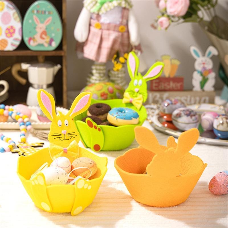 Osterhasen Geschenke Aufbewahrungsbehälter Praktischer Osterhasenform Ausstellungs Korb Für Party Leckereien Und Dekorationen