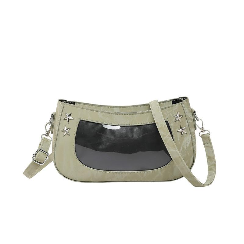 Summer Popular New Niche Design Single Shoulder Messenger Bag Versatile Casual Trend Crescent Bag Women