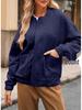 Autumn/Winter Women's Solid Color Casual Cardigan