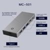 M.2 Two Protocols TypeC Docking Station PD100W USB3.2 10Gbps HDMIcompatible2.0