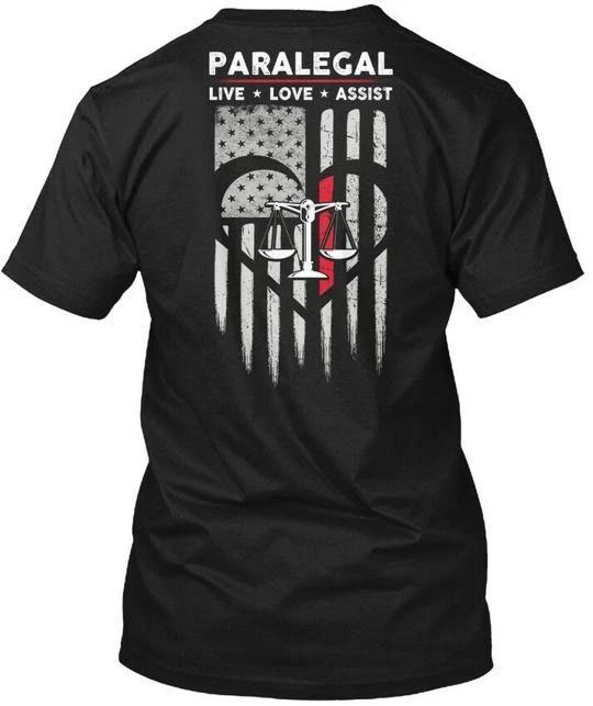 

Cute Paralegal Live Love Assist TTshirt Made in the USA Size S to 5XL 4XL
