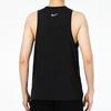 Nike Canottiera Uomo Nera Girocollo Vestibilità Media Dritta DD4787-010