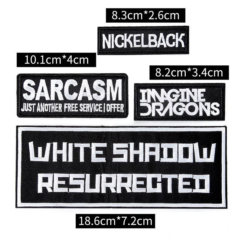 Badge Cloth Sticker Clothes Pants Patch Sticker Down Jacket Jeans Hole Repair Sticker Pattern Embroidery Sticker