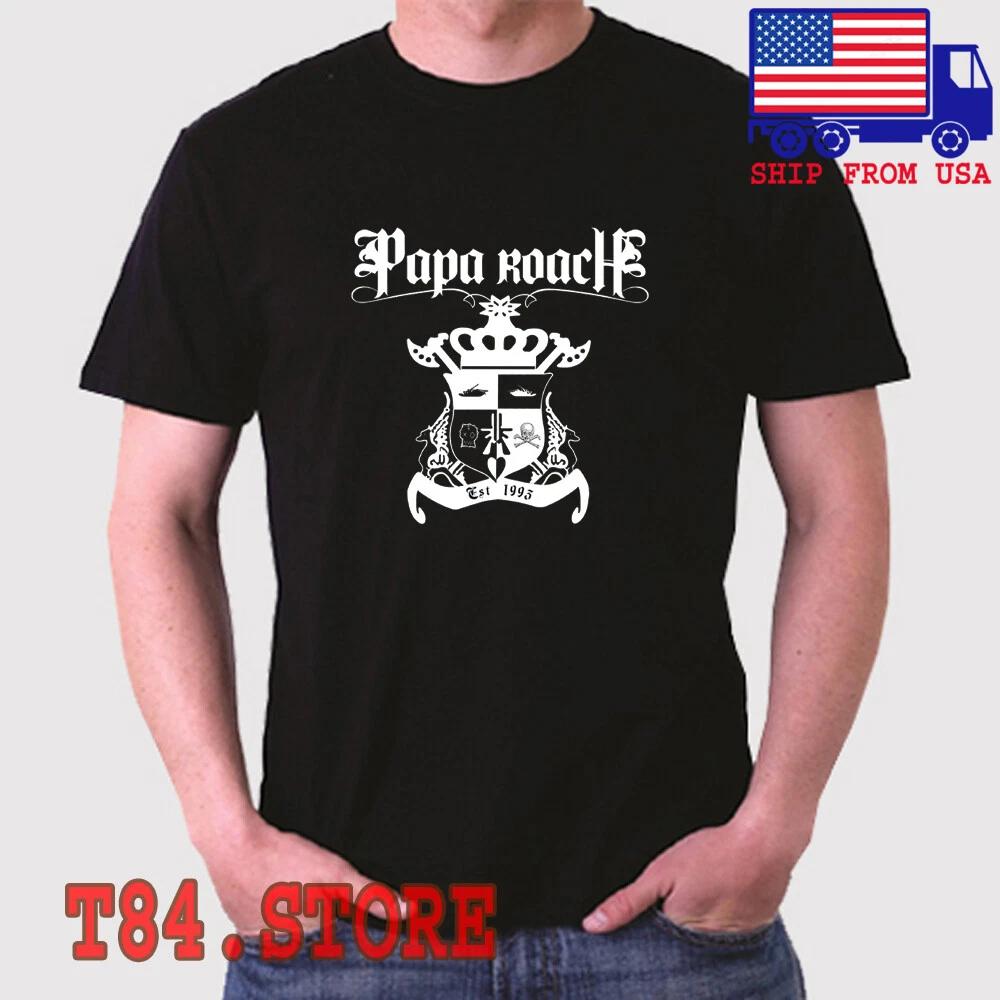 Papa Roach Men s Black Size S-5XL S