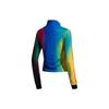 Adidas Originals Gradient Print Sports Casual Fitness Stand Collar Jacket Women Jacket Multicolor GD2496