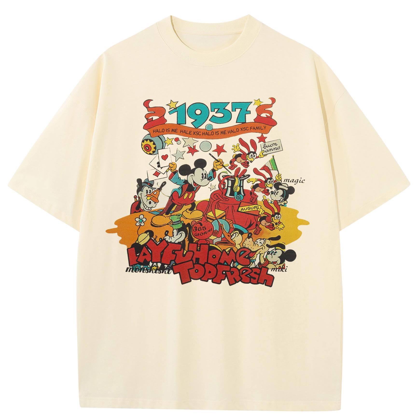 Уличная одежда Забавная футболка с графикой Хлопковая футболка Унисекс Топы Футболки С короткими рукавами Футболка M