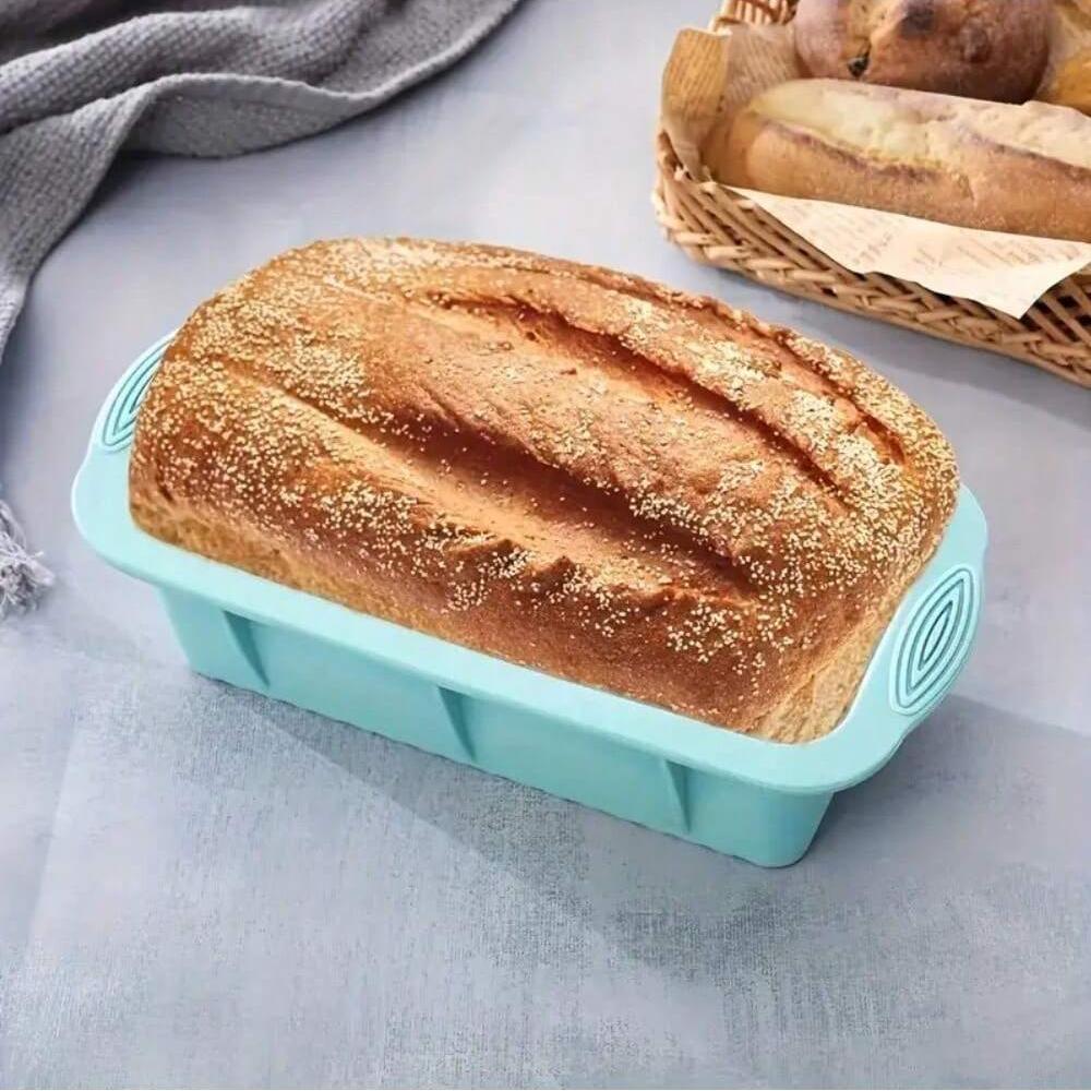 Silicone Cake Baking Mould Set High-temperature Resistant Oven Baking Plate Cake Bread Toast Pan Kitchen Muffin Baking Mold