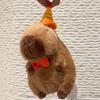 Lovely Capybara Plush Doll Cute Happy Birthday Capibara Anime Fluffty Toy Kawaii Plushie Animal Keychain Gift For Girl Friend