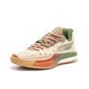 New 361° DVD2 ZhiZu China Cushioning Anti Slip Wear Resistant Breathability Low Top Basketball Shoes Men's Ash Grey Beige 572411107-4