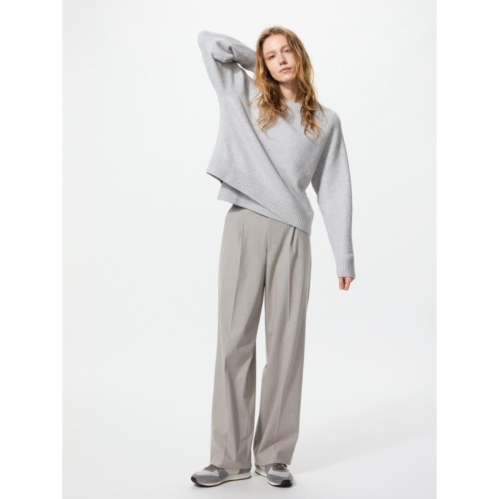 Uniqlo Japan Tuck Wide Pants Long