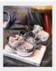 2025 autumn new children's shoes boys and girls breathable mesh sports shoes fashionable and comfortable running shoes dad shoes tide