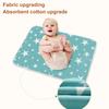 Baby Wasserdichte Matratze Faltbar Waschbar Baby Wickelunterlage Kinder Wiederverwendbare Cartoon Baumwolle Bettunterlage