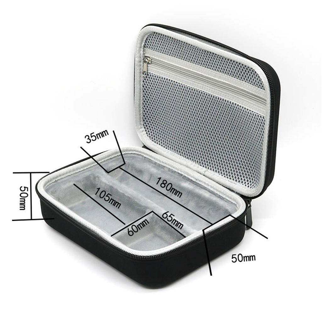 Hair Clipper EVA Carry Case for Mijia Hair Clipper 2 Protectors Handbag Storage Bag with Inner Mesh Pockage Holder Tray