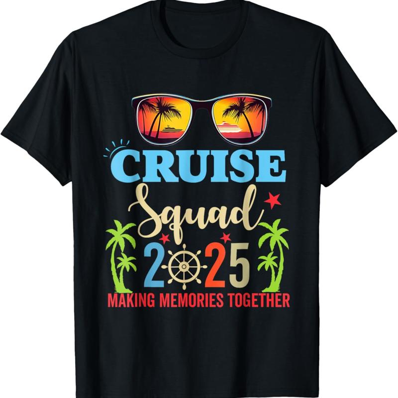 Cruise Squad 2025 Summer Vacation Matching Family T Shirt