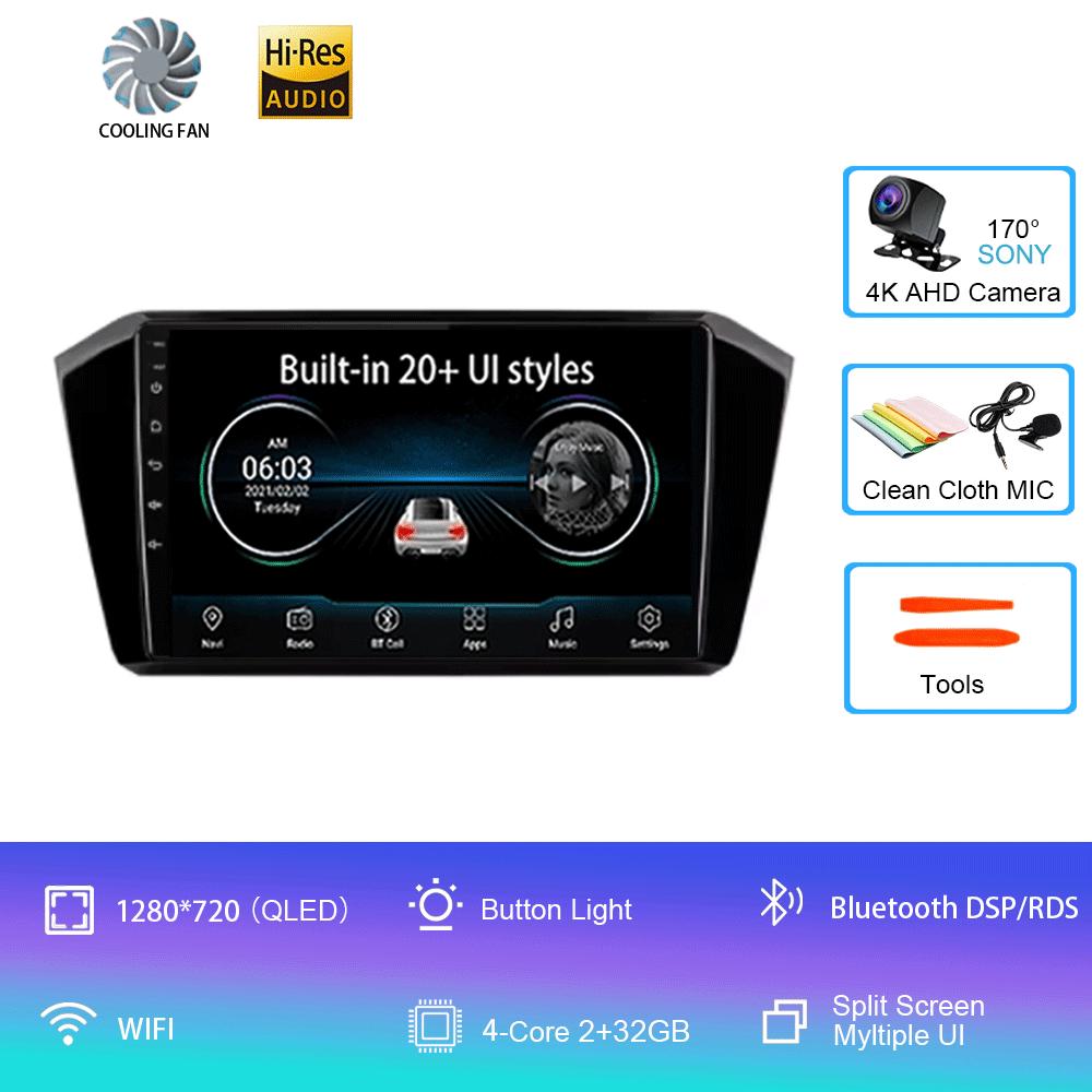 

Для VW/Volkswagen Passat B8 2015 - 2020 Android 14 автомобильное радио Carplay нет 2 Din мультимедийный проигрыватель Авторадио GPS навигация экран CHINA
